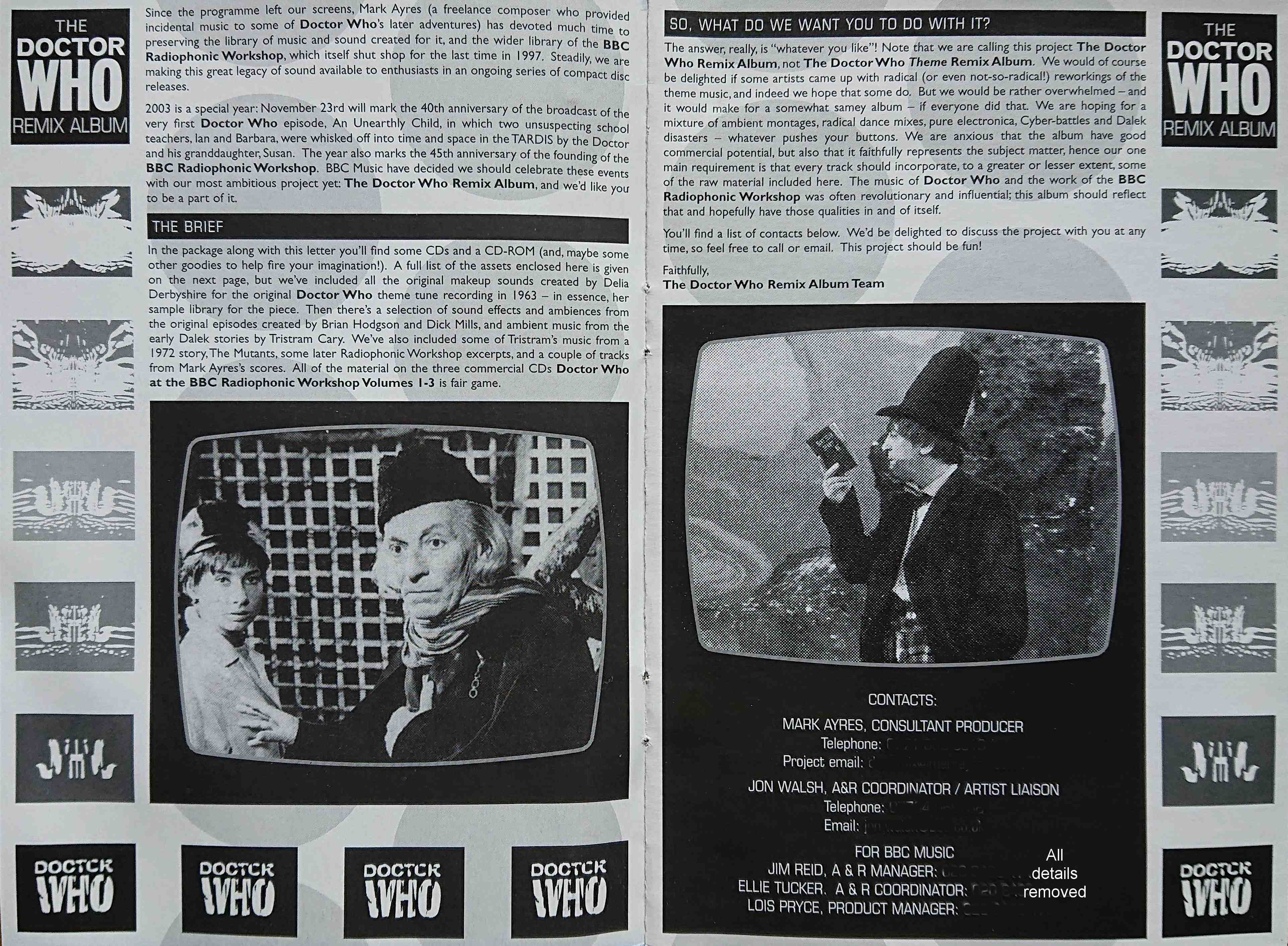 Inserts from DVD-TDWRA